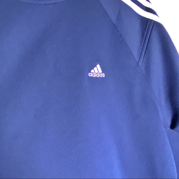 90’s Vintage Adidas Pull Over in Navy - Picture 3 of 8